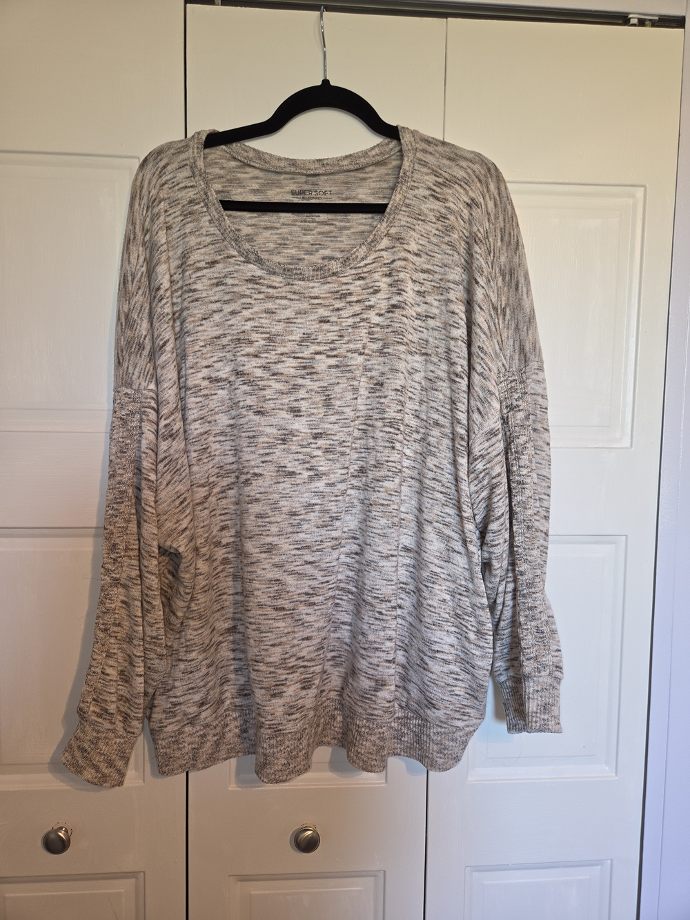 torrid Light Tan/Beige/brown Scoop Neck Sweater